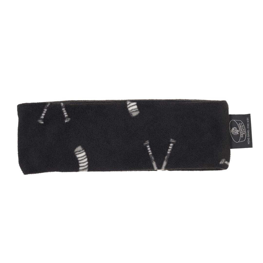 Grandma Pants Headband - Black Ice