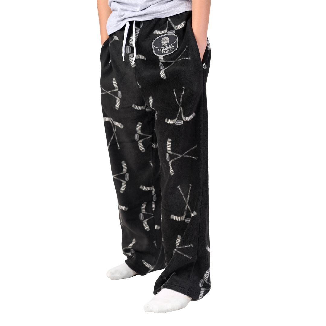 Youth Grandma Pants - Black Ice